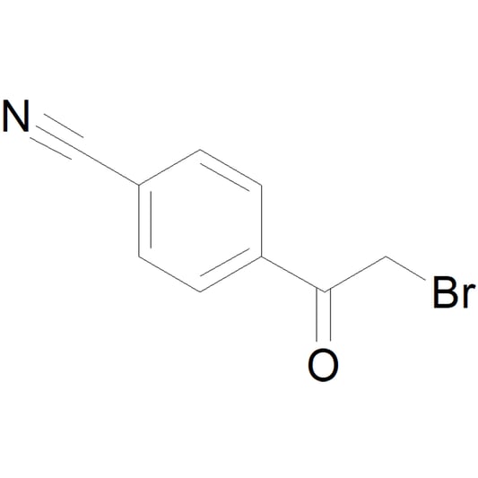 2-Bromo-4′-cyanoacetophenone CAS No.: 20099-89-2